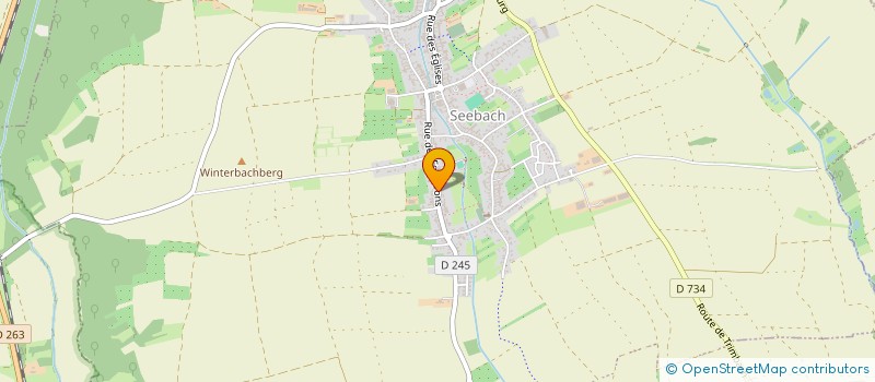 localisation de l'entreprise SCI DUMINGER  SEEBACH