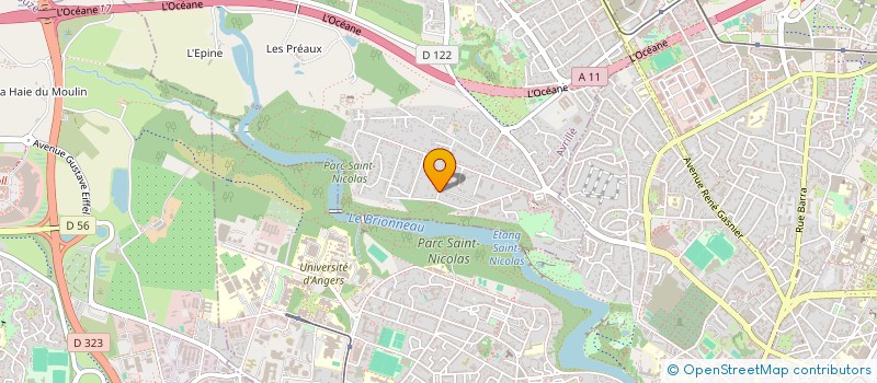 localisation de l'entreprise SCI DUMNACUS à AVRILLE