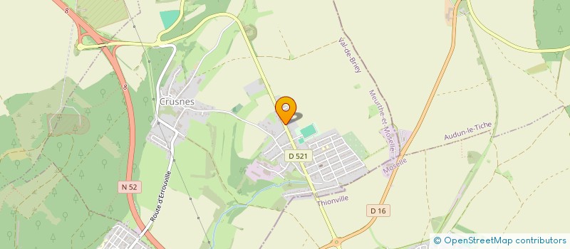 localisation de l'entreprise SCI DUMON LIENHART  CRUSNES