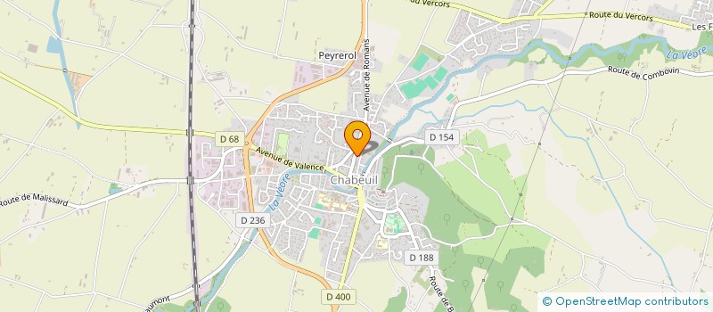 localisation de l'entreprise SCI DUMOND à CHABEUIL