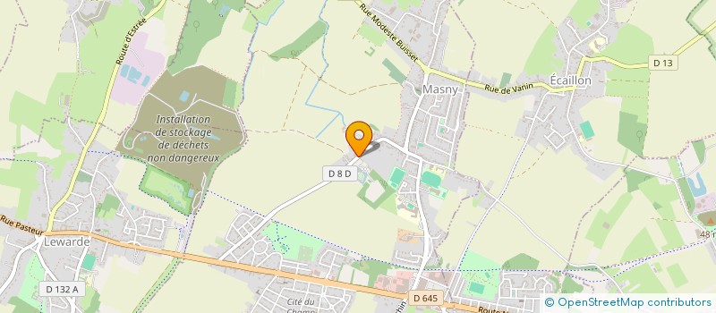 localisation de l'entreprise SCI DUMONT  MASNY