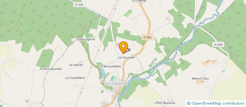 localisation de l'entreprise SCI DUMONT à LA FERRIERE-AUX-ETANGS
