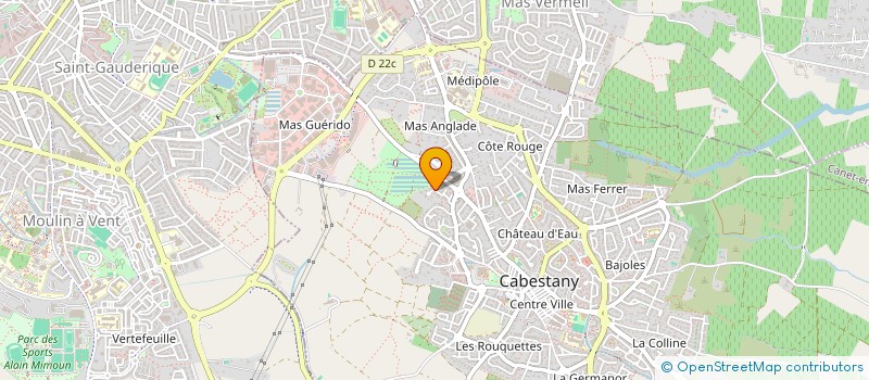 localisation de l'entreprise SCI DUMONT  CABESTANY