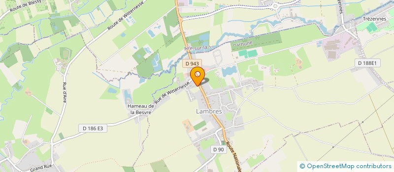 localisation de l'entreprise SCI DUMONT  RACQUINGHEM