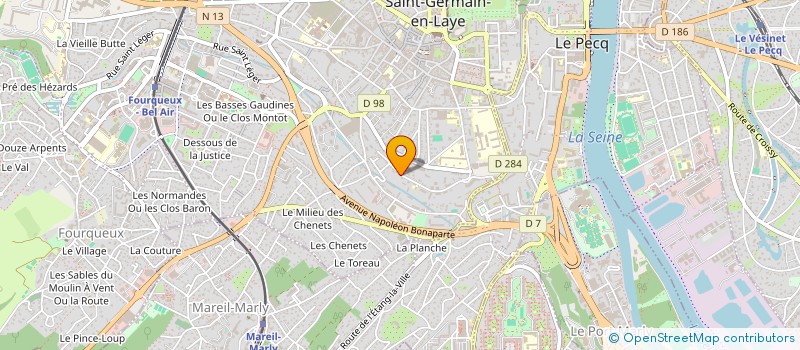 localisation de l'entreprise SCI DUMONT  SAINT-GERMAIN-EN-LAYE