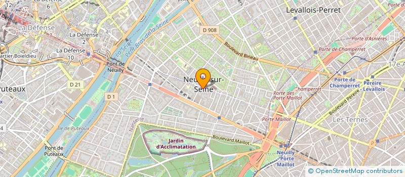 localisation de l'entreprise SCI DUMONT BLAISE à NEUILLY-SUR-SEINE