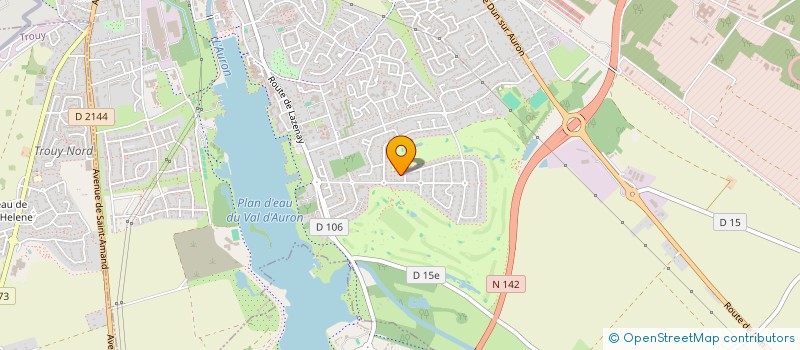 localisation de l'entreprise SCI DUMORTIER HERIE  BOURGES