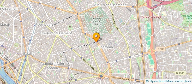 localisation de l'entreprise SCI DUMOUCHEL 3  PARIS