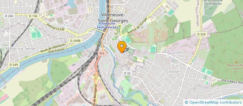 localisation de l'entreprise SCI DUMOUR  VILLENEUVE-SAINT-GEORGES