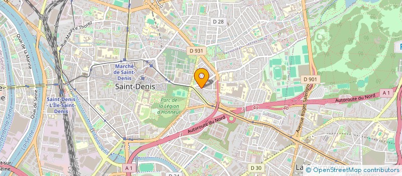 localisation de l'entreprise SCI DUMPERS à SAINT-DENIS
