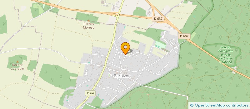 localisation de l'entreprise SCI DUMS  BARBIZON