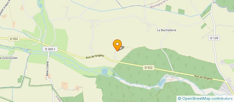 localisation de l'entreprise SCI DUMUR à MONTIGNY LE CHARTIF