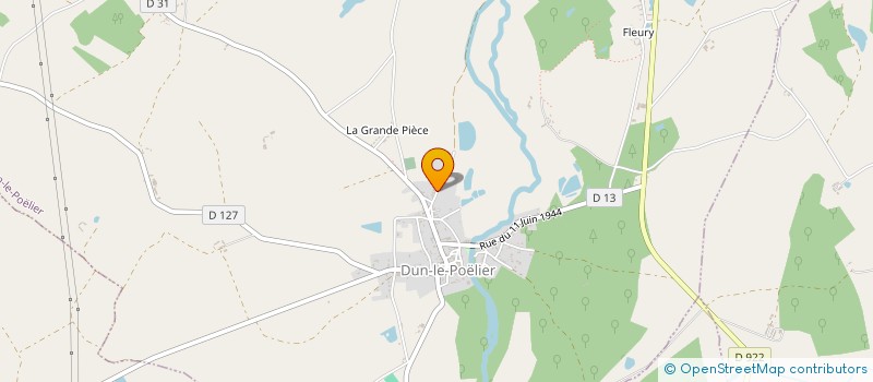 localisation de l'entreprise SCI DUN-LE-POELIER à DUN-LE-POELIER