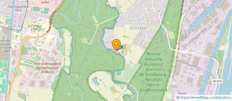 localisation de l'entreprise SCI DUNA  STRASBOURG