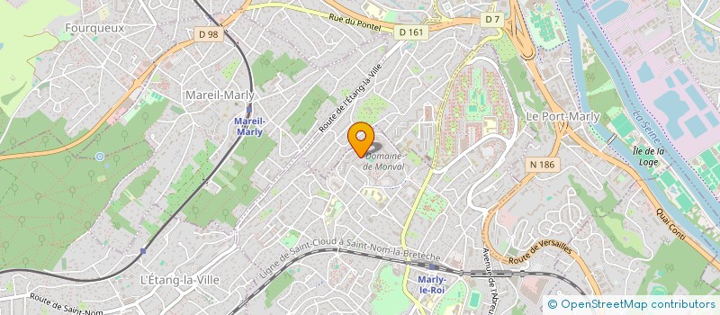 localisation de l'entreprise SCI DUNAND  MARLY-LE-ROI