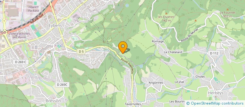 localisation de l'entreprise SCI DUNANT  BRIE-ET-ANGONNES