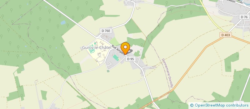 localisation de l'entreprise SCI DUNANT DESBORDES  GURCY-LE-CHATEL