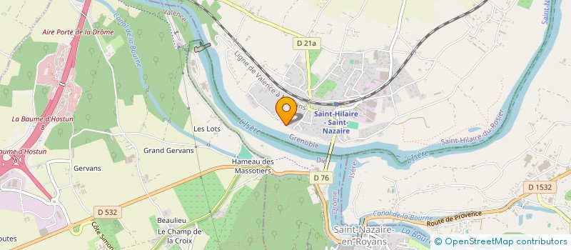 localisation de l'entreprise SCI DUNCAN  SAINT-HILAIRE-DU-ROSIER