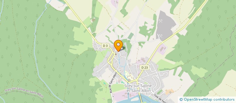 localisation de l'entreprise SCI DUNCKHORST / VIEILLE-GROSJEAN à SCEY-SUR-SAONE-ET-SAINT-ALBIN