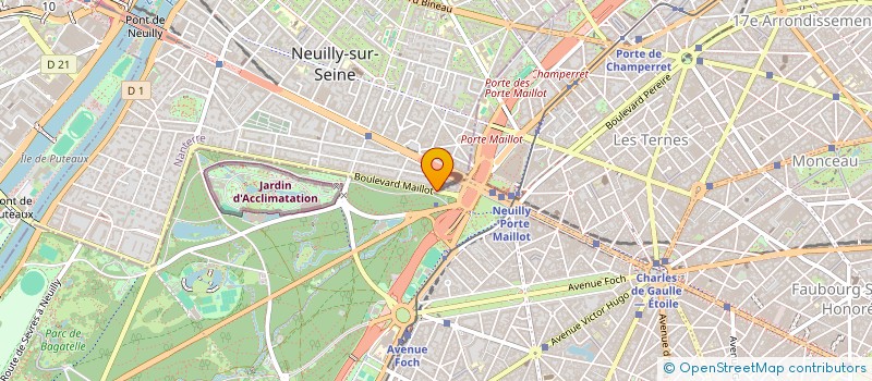 localisation de l'entreprise SCI DUNE à NEUILLY-SUR-SEINE
