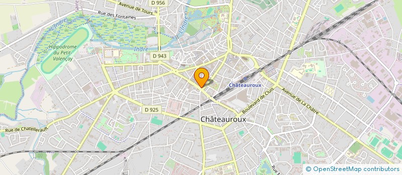 localisation de l'entreprise SCI DUNE à CHATEAUROUX