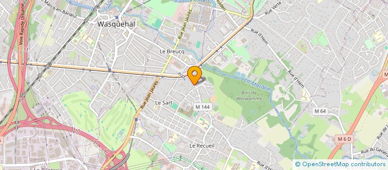 localisation de l'entreprise SCI DUNE à VILLENEUVE-D'ASCQ