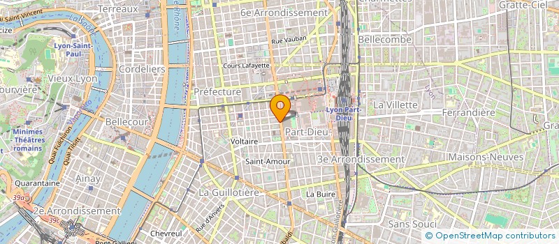 localisation de l'entreprise SCI DUNOIR 2  LYON