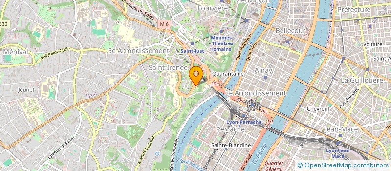 localisation de l'entreprise SCI DUNOIR 2001  LYON 5EME