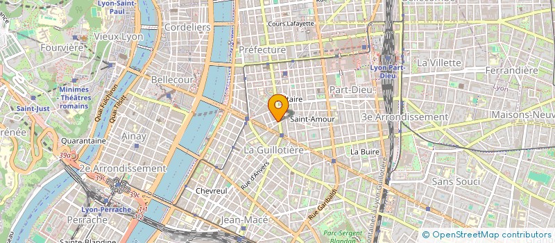 localisation de l'entreprise SCI DUNOIR  LYON