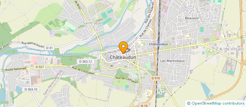 localisation de l'entreprise SCI DUNOISE à CHATEAUDUN