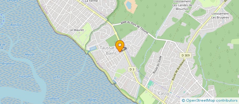 localisation de l'entreprise SCI DUO  LANTON