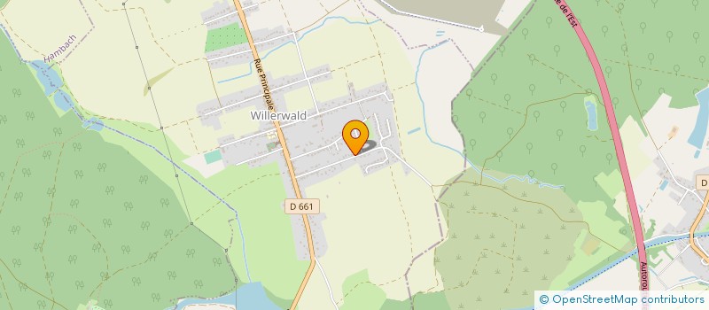 localisation de l'entreprise SCI DUO  WILLERWALD