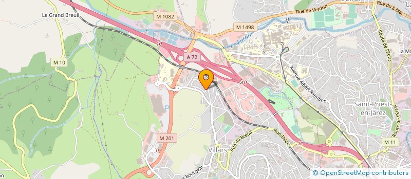localisation de l'entreprise SCI DUO à VILLARS