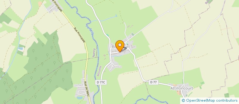 localisation de l'entreprise SCI DUO  BIONCOURT