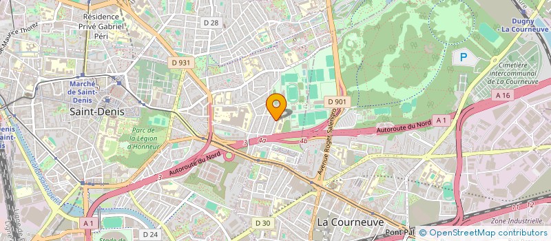 localisation de l'entreprise SCI DUO à SAINT-DENIS
