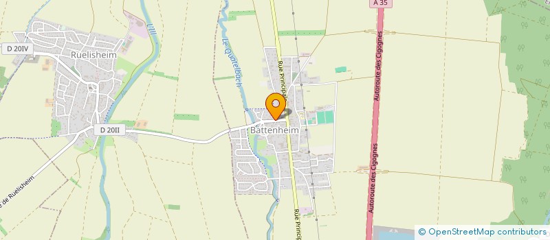 localisation de l'entreprise SCI DUO AN & LN  BATTENHEIM