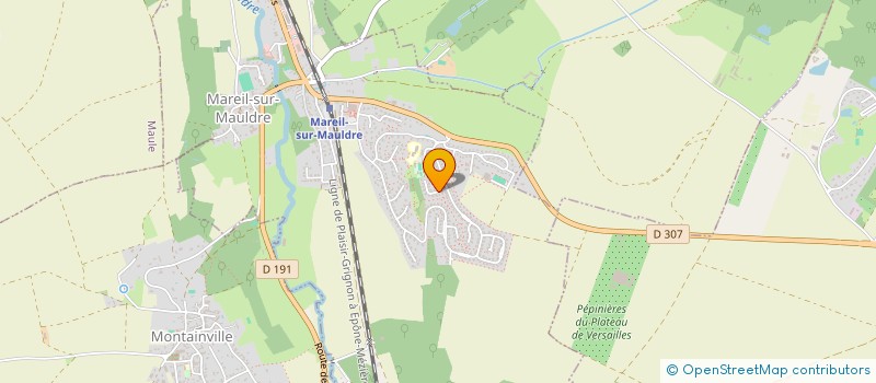 localisation de l'entreprise SCI DUO DUO  MAREIL-SUR-MAULDRE