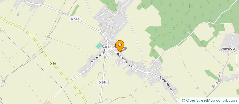 localisation de l'entreprise SCI DUO IMMO  LE VIEIL-EVREUX