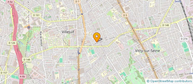 localisation de l'entreprise SCI DUO NI à VILLEJUIF