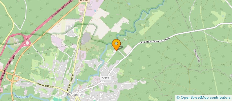 localisation de l'entreprise SCI DUPARC  ROQUEFORT