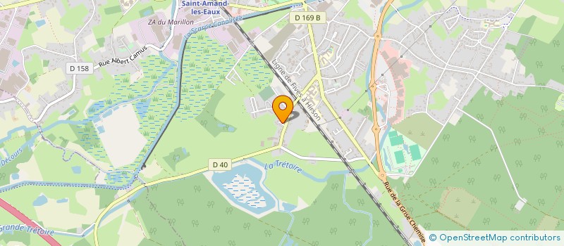 localisation de l'entreprise SCI DUPAS-CHIRAUX à SAINT-AMAND-LES-EAUX