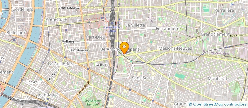 localisation de l'entreprise SCI DUPASQUIER  LYON