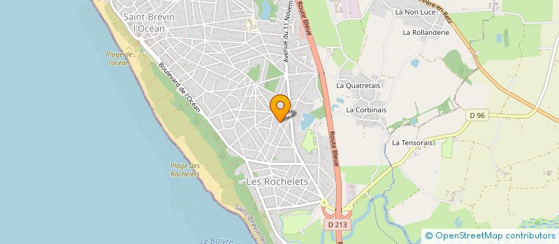 localisation de l'entreprise SCI DUPCHO à SAINT-BREVIN-LES-PINS