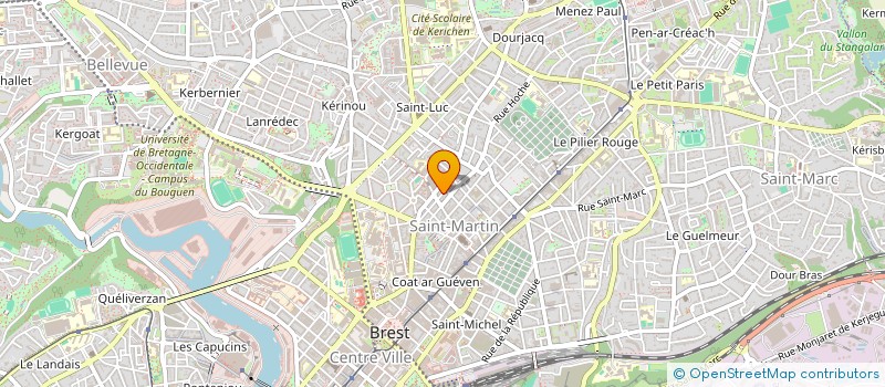 localisation de l'entreprise SCI DUPEIRE  BREST