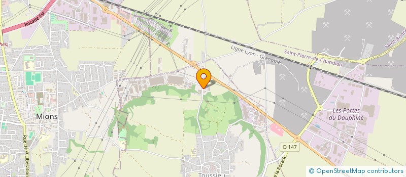 localisation de l'entreprise SCI DUPERIER  VALENCIN