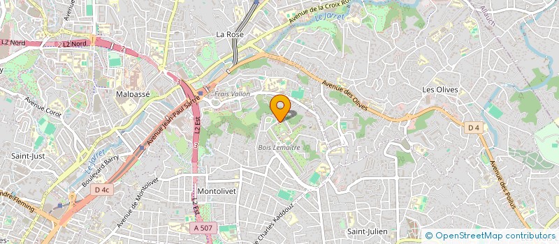 localisation de l'entreprise SCI DUPEROIR-DIMPRE à MARSEILLE