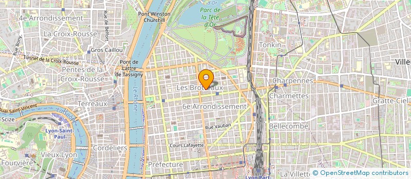 localisation de l'entreprise SCI DUPEROUX  LYON