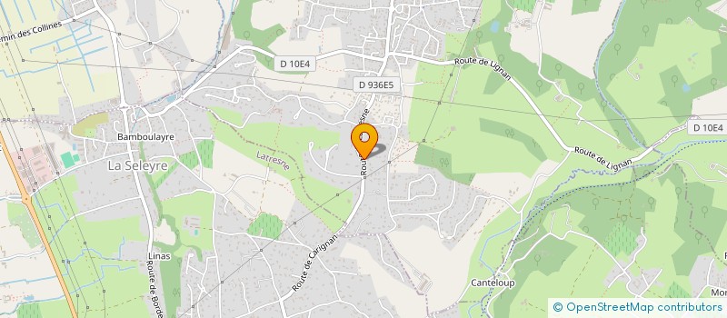 localisation de l'entreprise SCI DUPIC  CARIGNAN-DE-BORDEAUX