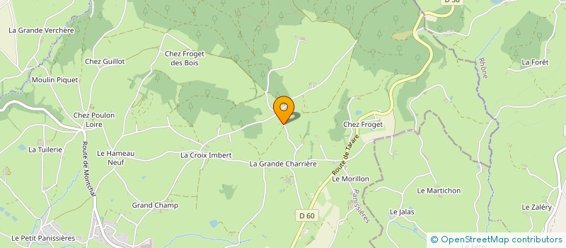 localisation de l'entreprise SCI DUPIN MB  PANISSIERES