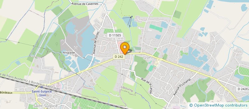 localisation de l'entreprise SCI DUPIOT  IZON